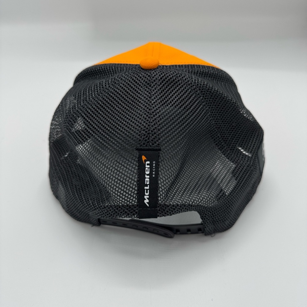 NWT 2025 Arrow McLaren New Era Black and Orange Cap - Picture 2 of 7